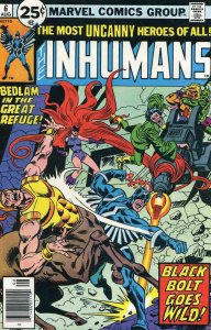 Inhumans, The #6 VG ; Marvel | low grade comic Doug Moench Gil Kane