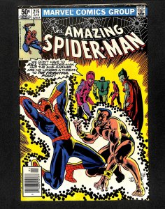 Amazing Spider-Man #215 Newsstand Variant Sub-Mariner Frightful Four!
