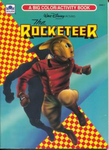 Rocketeer Color Activity Book #2968-1 1980's-Gordon-Dave Stevens-VF