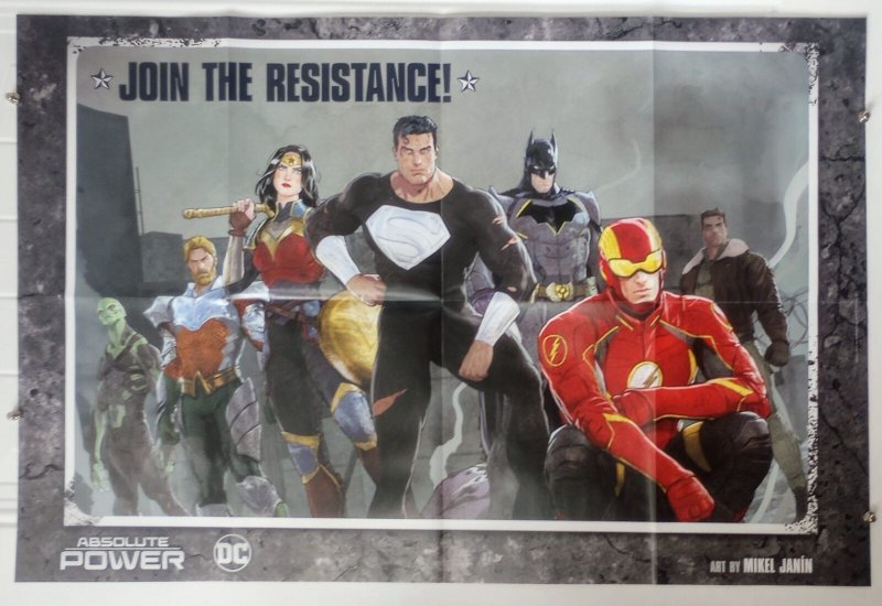Absolute Power Folded Promo Poster (DC, 2024) New [FP657]