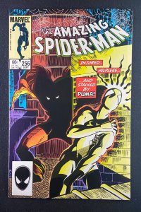Amazing Spider-Man (1963) #256 NM (9.4) 1st Puma Ron Frenz