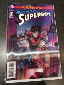 Superboy: Futures End # 1 3D Lenticular Motion Cover (DC, 2014)