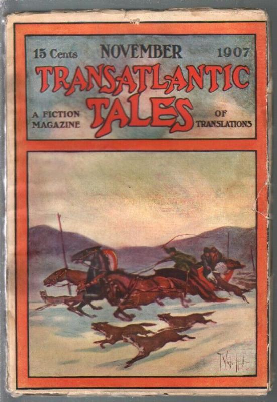 Transatlantic Tales 11/1950-Ess Ess-foreign pulp fiction-wolf attack-VG