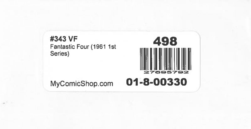 Fantastic Four (1961) #343 VF