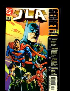 12 Comics JLA 119 120 121 122 123 124 125 JL? 1 JLA 1 Secret Files 1 3 + GK31