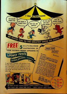 Looney Tunes & Merry Melodies 109 Dell Comics 1950 Turtle Race Bugs Bunny