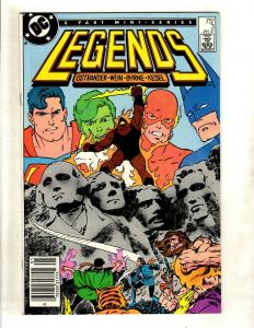 Legends # 3 NM- DC Comic Book Suicide Squad Appearance Batman Superman Flash WS9
