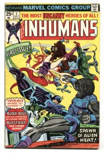 Inhumans #1 - 1975 - Marvel - VG - comic book