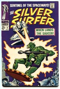 SILVER SURFER #2 comic book-1968-1st appearance BADOON-marvel VF-