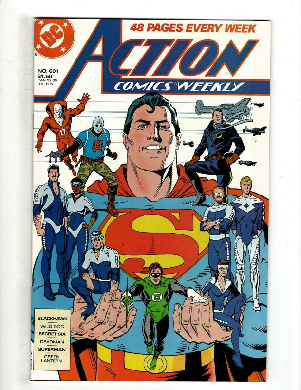 12 Action Comics Weekly DC Comics 577 584 585 586 587 590 591 592 597 598 + HG3