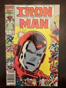 Iron Man #212 Newsstand Edition (1986) - NM