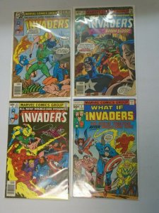 Invaders comic lot 28 different from #2-41 + What If avg 4.0 VG (1975-79)