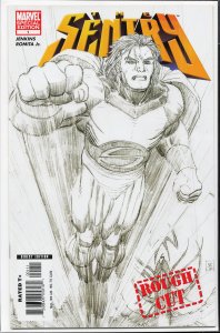 Sentry #1 Rough Cut Cover (2005) Sentry
