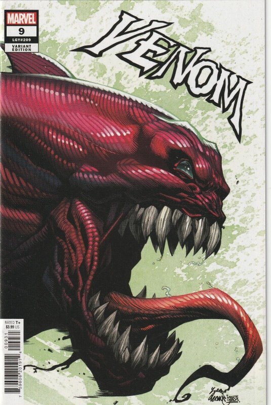 Venom # 9 Variant 1:25 Cover NM Marvel 2022 [P9]