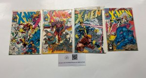 4 X-Men Marvel Comics Books #1 1 2 3 Jim Lee 45 LP2