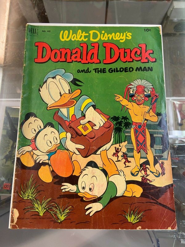 Dell Four Color 422 GD/GD+ Donald Duck the Gilded Man