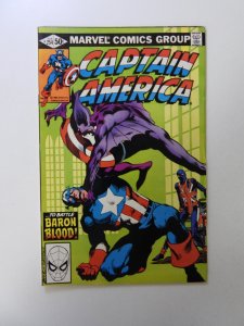 Captain America #254 Direct Edition (1981) FN- condition