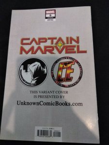 Captain Marvel #9 Mark Brooks Virgin Variant 2019 Comics Elite Unknown Comics