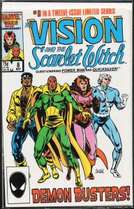 The Vision and the Scarlet Witch #8 (1986) Scarlet Witch