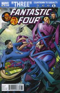 Fantastic Four (Vol. 1) #586 VF/NM ; Marvel | Three Galactus Jonathan Hickman