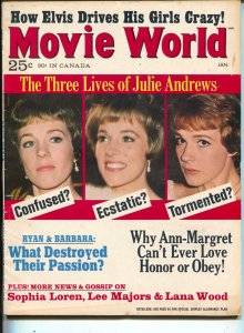 Movie World-Julie Andrews-Lee Majors-Elvis-Jan-1967