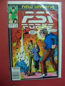 PSI FORCE NEW UNIVERSE #7    (9.0 to 9.4 or better)  MARVEL COMICS