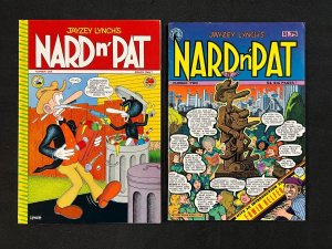 JAYZEY LYNCH'S NARD N' PAT #1-2 - 2PC LOT (7.5/8.0) 1974/1981