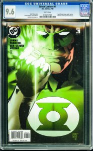 Green Lantern #1 (2005) Carlos Pacheco Cover CGC Graded 9.6