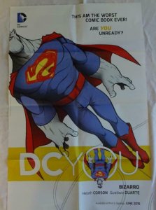 DC YOU BIZARRO Promo Poster , 22 x 34, 2015, DC,  Unused more in our store 031