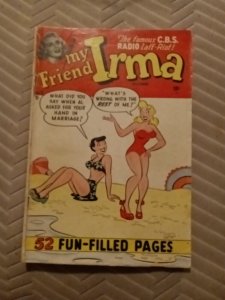 My Friend Irma 5 Atlas Timely Comics 1950 Egghead Doodle By Kurtzman Golden Age