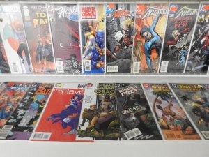 Huge Lot 130+ W/ Batman, Birds of Prey,  & Nightwing Avg VF Condition.