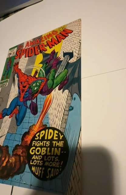 The Amazing Spider-Man #97 (1971)drug issue no CCA stamp