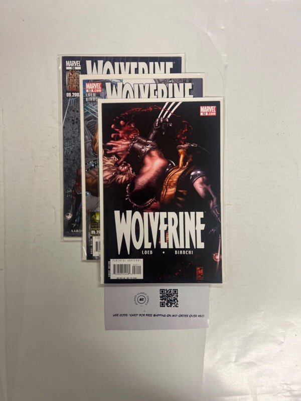 3 Wolverine Marvel Comic Books # 52 53 56 Defenders Thor Hulk 24 RC27