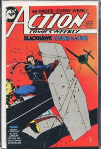 Action Comics Weekly #628 (1988) Blackhawk