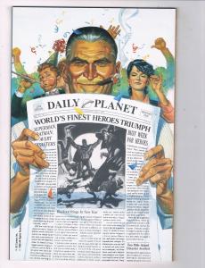 World's Finest (1990 Ltd Series) Worlds Apart #3 DC Comic Book Superman HH4 AD38