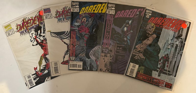 *Daredevil 331-341 11 hg bks 336vf