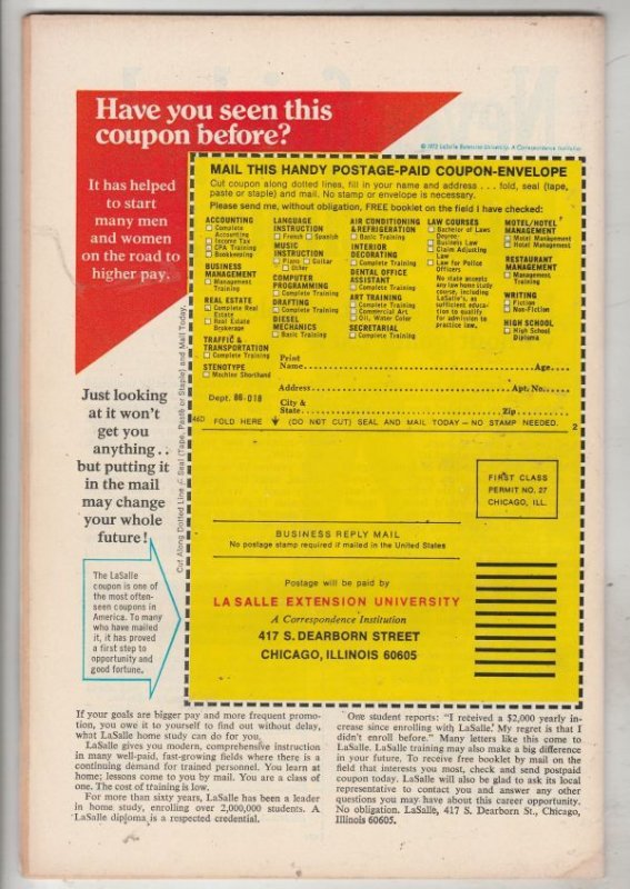 Supernatural Thrillers #3 (Apr-73) VF/NM High-Grade 