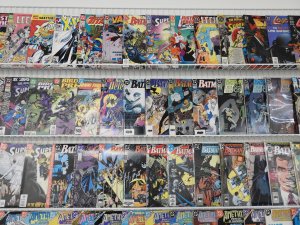 Huge Lot 170+ Comics W/ Batman, Wolverine, Superman+ Avg Fine+ Condition!