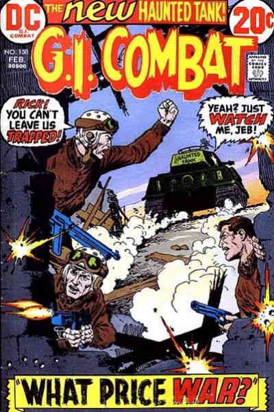 G.I. Combat #158 GD ; DC | low grade comic February 1973 Haunted Tank