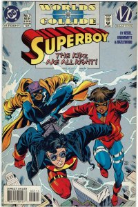 Superboy #7 (1994 v4) Karl Kesel Static Blood Syndicate VF+