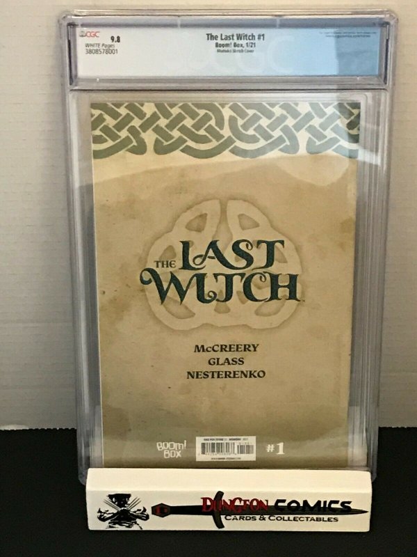 The Last Witch # 1 Momoko Sketch Variant CGC 9.8 Boom! Box