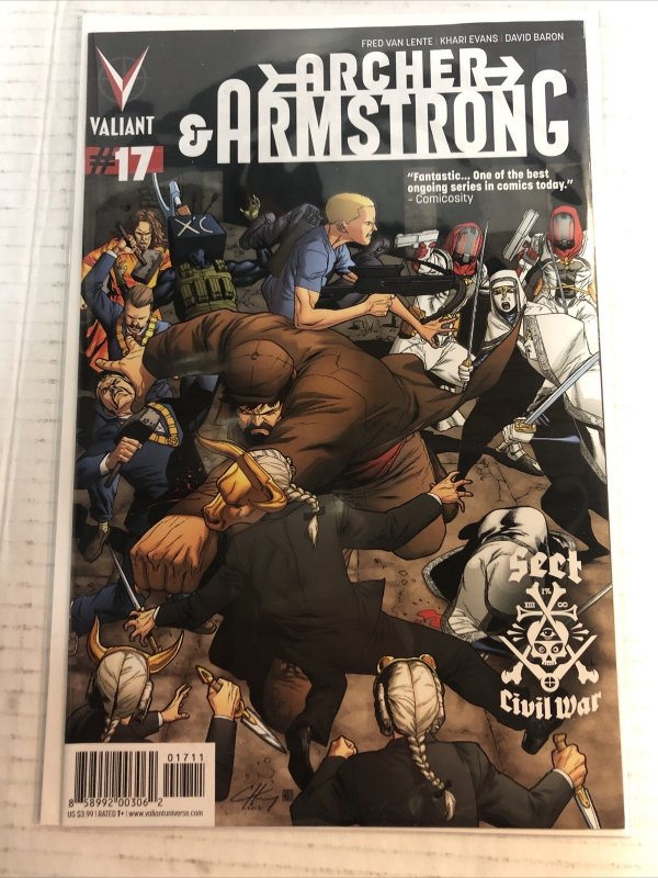 Archer & Armstrong (2014) #17-24 VF+/NM Set ~ Valiant | Fred Van Lente | David E