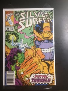 SILVER SURFER #44 - 1st APP OF THE INFINITY GAUNTLET - MARVEL COMICS/1990