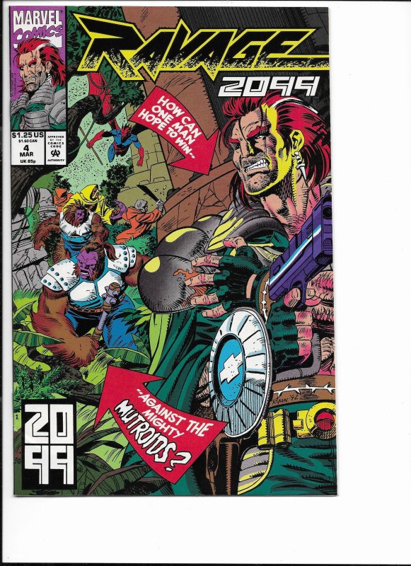 Ravage 2099 #4 Direct Edition (1993)