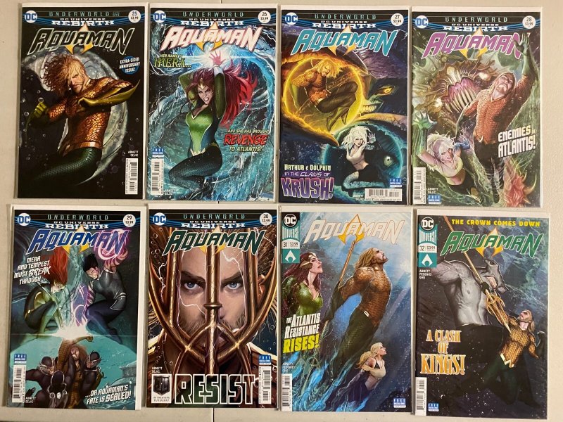 Aquaman (6th series) comic lot #1-33 + Annual #1 42 diff avg 8.0 (2016-18)