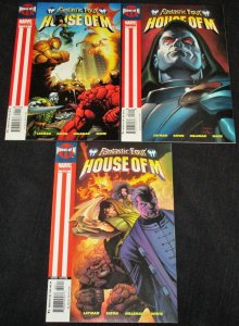 Fantastic Four: House of M #1-3 (2005)