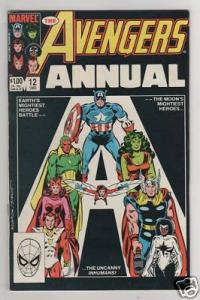 Avengers Annual #12 Marvel Comics 1983 Fn