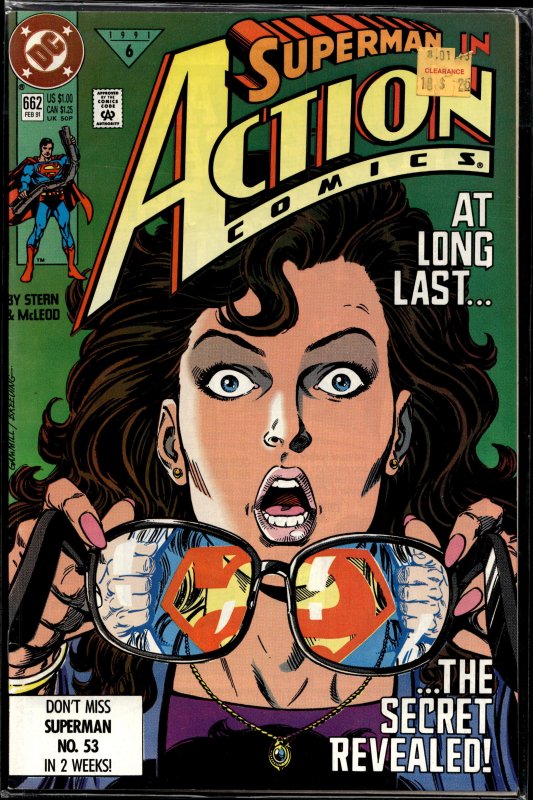 Action Comics #659 Direct Edition (1990) Superman