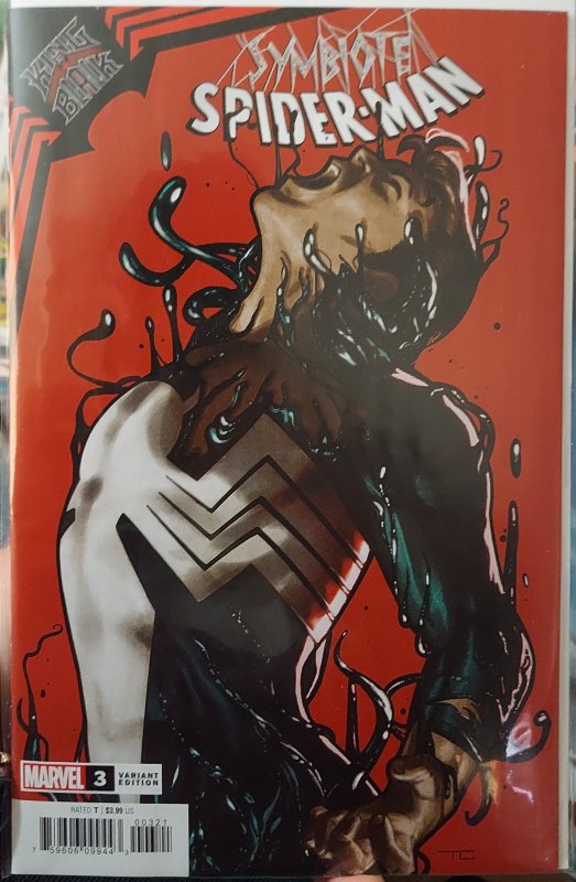 Symbiote Spider-Man King in Black #3 NM TAURIN CLARKE