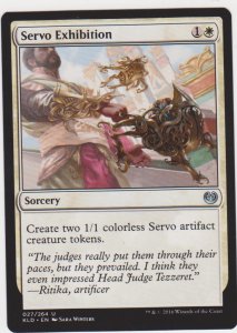 Magic the Gathering: Kaladesh - Servo Exhibition